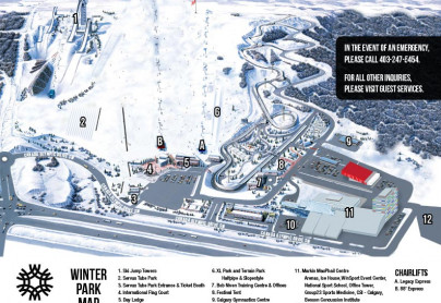 2022 Winter Park Map