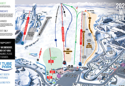 WinSport Winter Trail Map 2022 23 10518