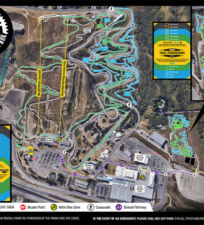 WinSport Mountain Bike Trail Map 2022 web