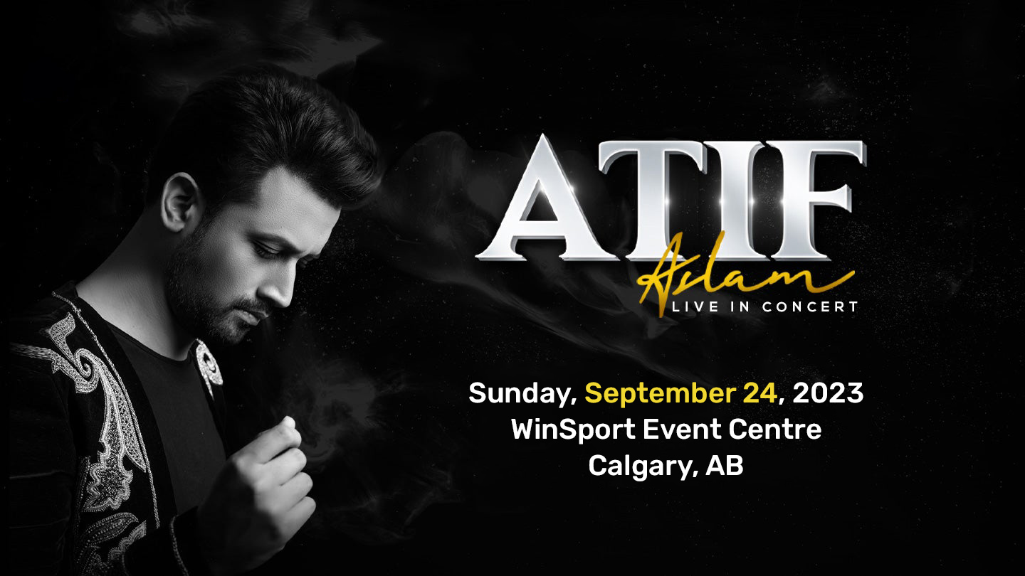 Atif Aslam live in concert at the WinSport Event Centre