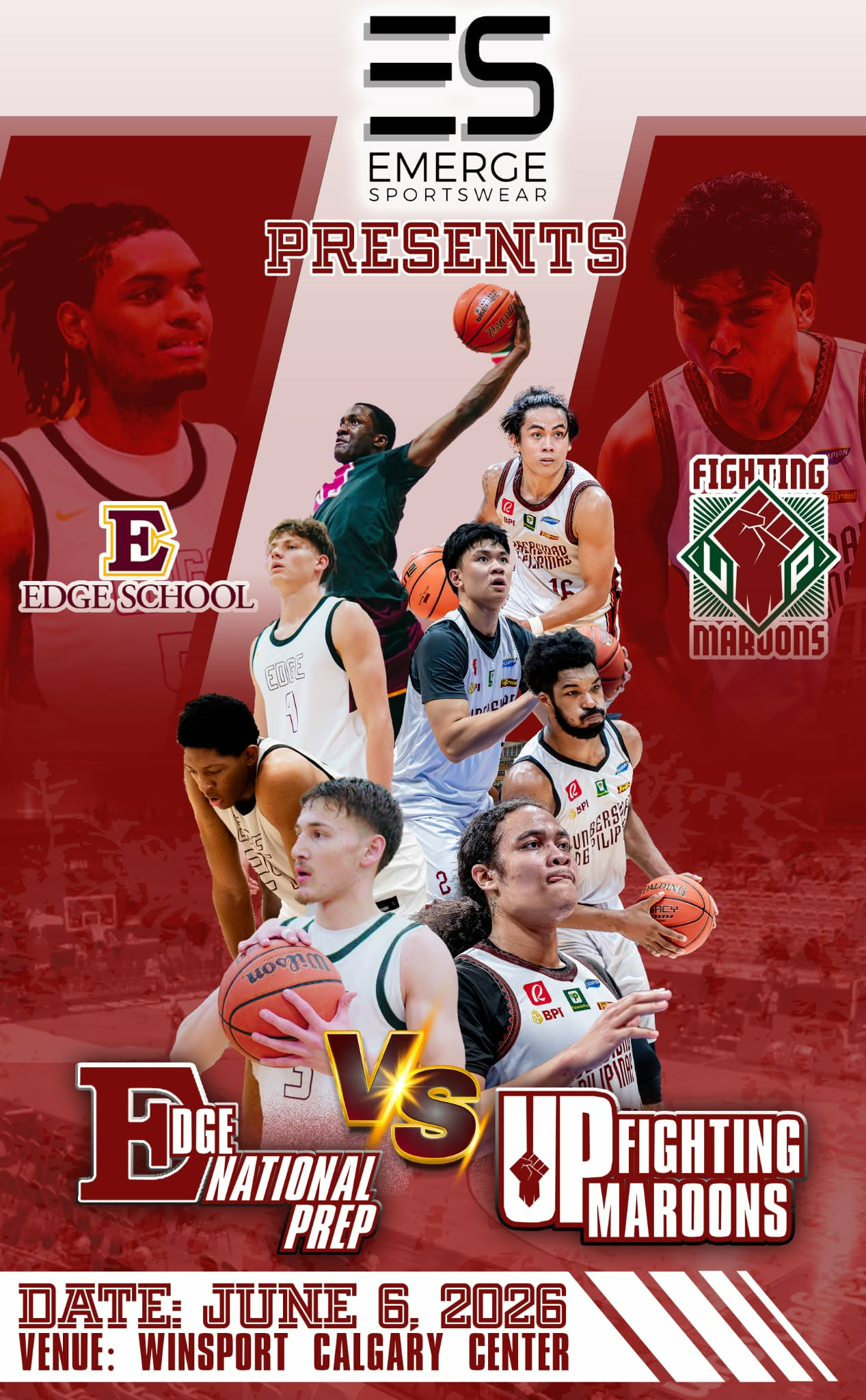 UP Fighting Maroons vs Edge National Prep