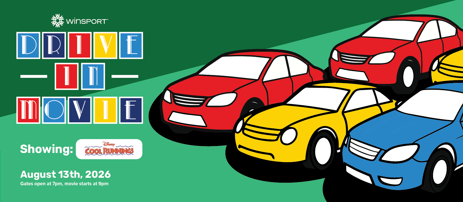 WinSport Drive In Movie Graphic