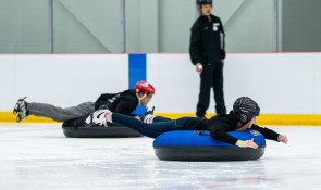 Human Curling at WinSport