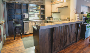 Bar setup at bill warren training centre 