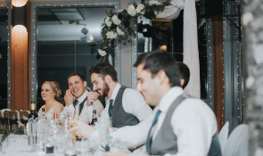 groomsmen at bill warren training centre 