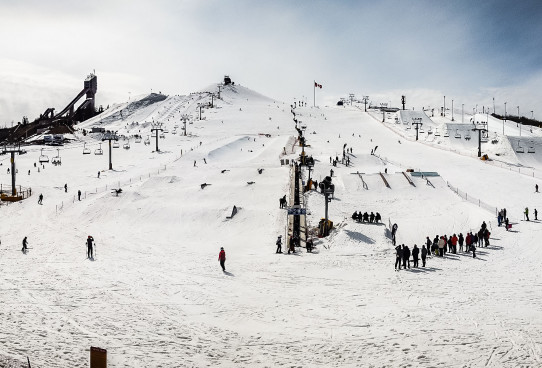 WinSport winter ski hill