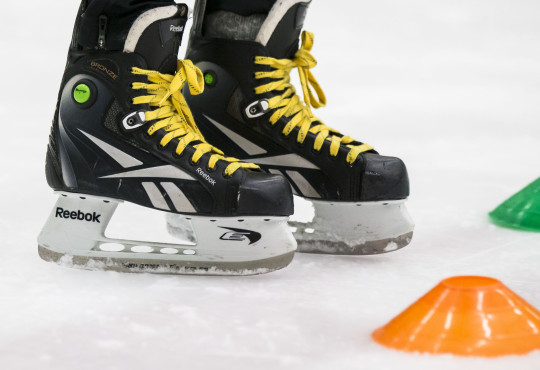 Winsport Skating closeuphockeyskates