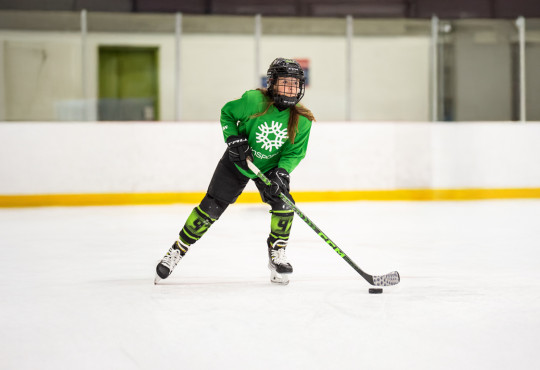 Girls Only Hockey Camp at WinSport 1600x770